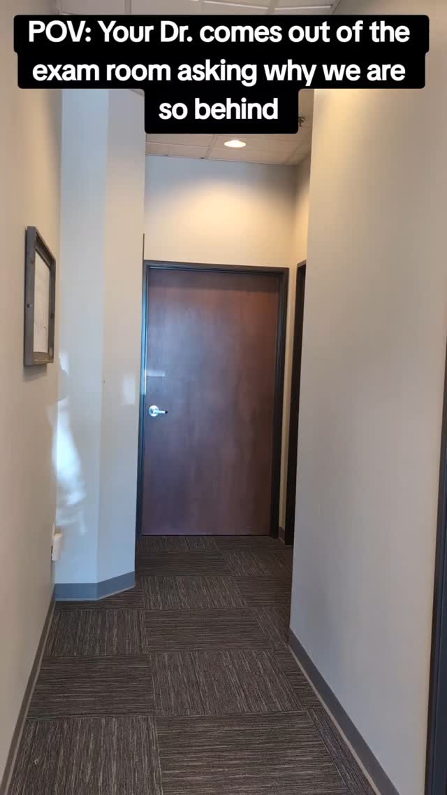 Why is staff always the one putting us behind 🙄...
Edit: We value your time and Dr. Bury and the staff work hard to ensure we are on schedule!
#unlessitsfootball
#newbergeyes #sherwoodeyes #newbergfamilyeyecare #travelingeyedoc #beststaff