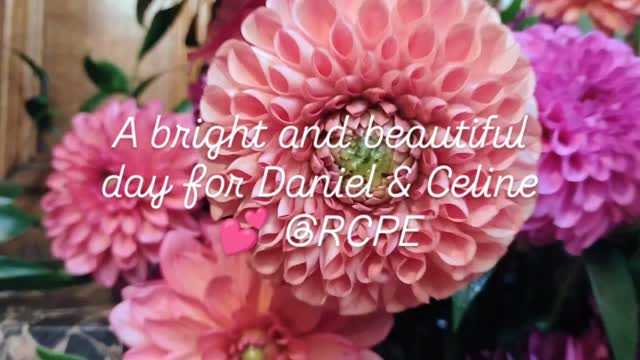 What a fabulous day 💕 congratulations and thank you C&D xx @rcpevenue #dahilas #weddingflowersedinburgh #weddingfloristedinburgh #thestockbridgeflowercompany #rcpe #scottishsummerwedding #summerwedding #mantleflowers