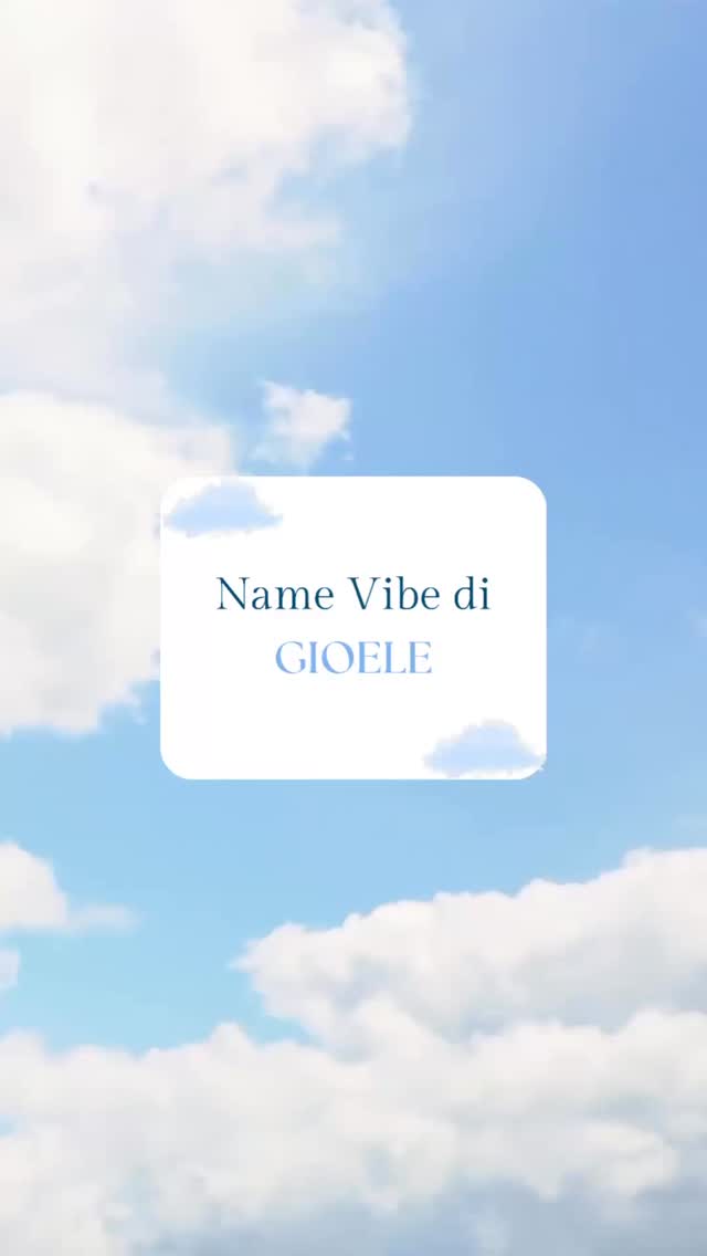 Gioele è un nome dal profondo legame religioso che affonda le sue radici nella tradizione ebraica e cristiana: significa letteralmente “Dio è Dio”.
Un nome dal suono dolce ma con una storia antichissima….
ti piace il nome Gioele e pensi che potrebbe essere adatto al tuo bimbo in arrivo ma non ne hai ancora la certezza?
contatta Name Planner e prenota subito una consulenza per saperne di più sia riguardo a questo nome sia per ricevere un consiglio unico e speciale che rispecchierà l’augurio che desideri fare al tuo piccolo in arrivo….!
visita il mio sito www.nameplanner.it
#mamma❤️ #nameplanner #momtobesoon🤰🏻❤️ #fioccoazzurro💙 #bimboinarrivo #pregnancy #maternità #sceltadelnome #parentstobe❤️ #cicognainarrivo