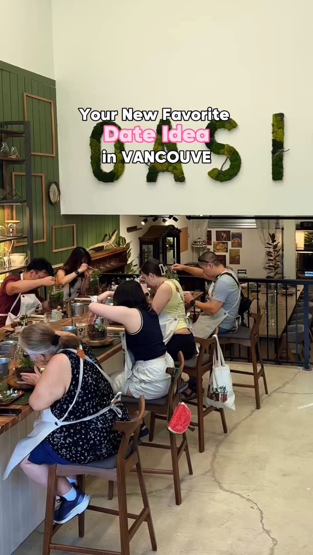 your next favorite date idea in Vancouver 🌿✨
make something meaningful together — and take it home 🪴
#savethedateideas #terrariumworkshop #vancouver #vancouverdateideas #coupleactivities #hangoutplace