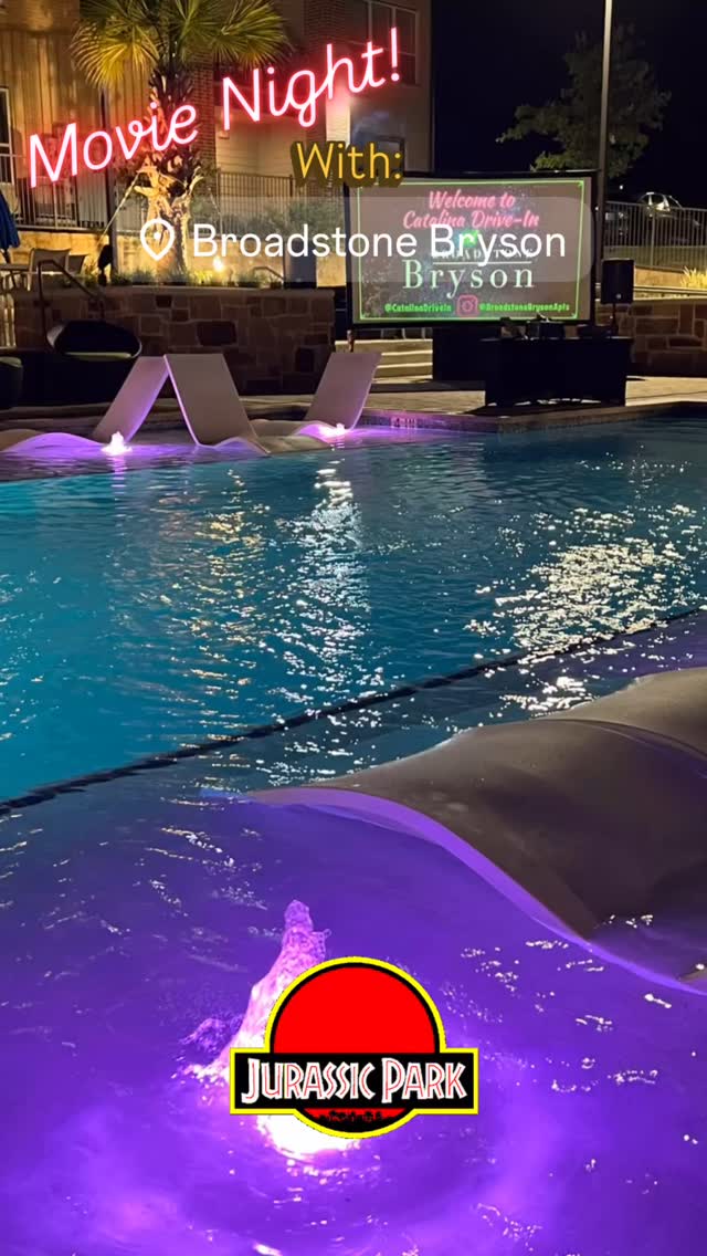 Thank you @broadstonebrysonapts for the Dino hangs! 🦖 See you again soon!