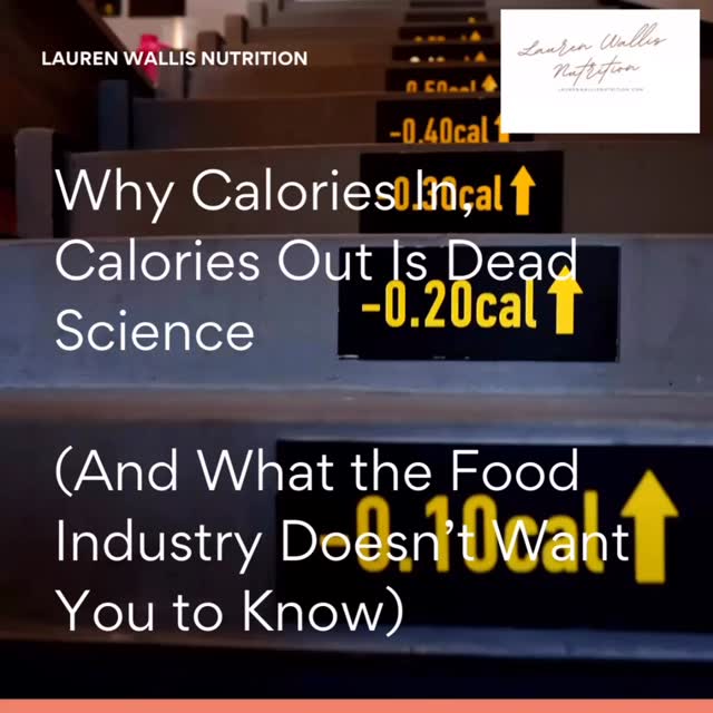 The Calorie Model is Broken. Here’s Why.
By @laurenwallisnutrition
For over a century, we’ve been told weight is just calories in, calories out.
Eat less, move more. Simple, right?
Wrong.
This outdated model treats your body like a machine.
But we’re not bomb calorimeters—we’re adaptive, hormonal, living systems.
Calories don’t account for:
• Hormonal signalling
• Food quality
• Gut microbiome
• Satiety and cravings
• Metabolic adaptation
A 300-calorie doughnut and 300-calorie steak are not the same thing.
But the old model says they are.
So why is this myth still everywhere?
Because it protects the processed food industry.
Blame the person, not the product.
Coca-Cola funded research to say exercise matters more than diet.
The sugar industry paid scientists to blame fat.
That’s not science—that’s strategy.
And it’s still happening.
Studies funded by food companies are far more likely to show outcomes that favour their products.
Guidelines are shaped by conflicts of interest, not metabolic truth.
And worst of all?
Calorie-restricted diets fail long-term.
They slow metabolism, disrupt hormones, and lead to weight regain.
It’s time for a new paradigm:
• Focus on food quality
• Honour metabolic individuality
• Centre biology, not numbers
This isn’t about restriction.
It’s about reclaiming integrity—in science, food, and health.
#CalorieMyth #MetabolicHealth #FoodPolitics #NutritionMatters #FunctionalMedicine #ScientificIntegrity #EndUPF #PublicHealthCrisis #LaurenWallisNutrition
#health #nutrition #functionalmedicine #life #diet #calorie #coach #sugar