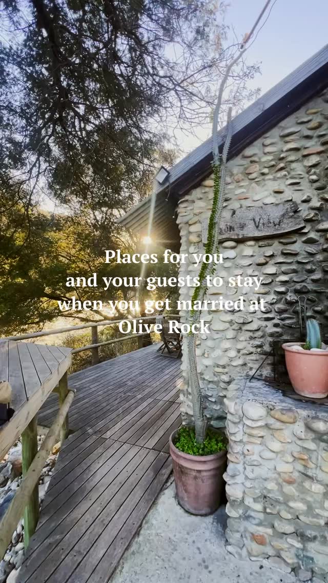 What else can you expect from a beautiful wedding at Olive Rock?
The Witzenberg Valley has exquisite accommodation options for your guests to stay, lapping up nature’s riches all around. Explore, taste, drink - never ending treasures. There is an abundance of self catering options on farms close by, and here is a small handful of the many cozy and serene lodgings.
#oliverock #gardenwedding
#outdoorwedding
#farmwedding
#fairylights
#bestweddingfood
@olive_rock_venue
@saweddings
@pinkbooksa_
@tulbagh
@cerestourism