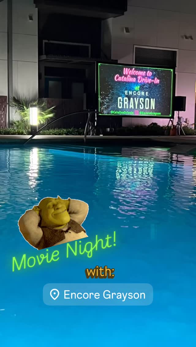 Thank you SATX and @encoregrayson for an awesome movie night! Until next time!