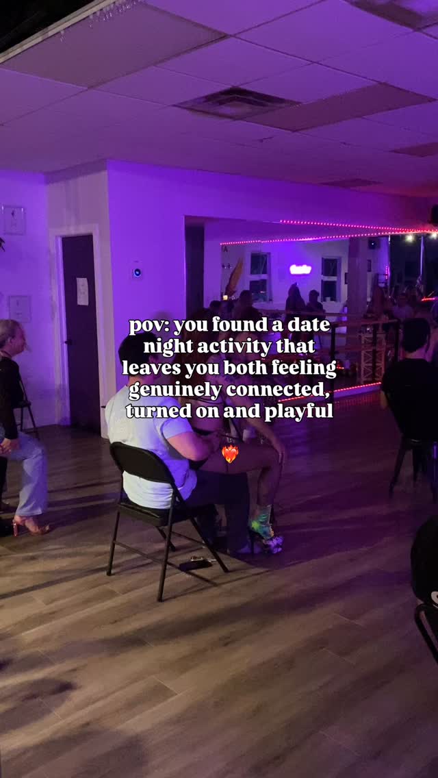 Couple’s Lap Dance Workshop
The last one was HOT 🥵
Want to connect deeper with your partner, while keeping things fun and flirty?
Couples Lap Dance Date Night Workshop is calling you
Join Sarah Ellen (PFA co-owner) & relationship coach Jenna Miller for a night of connection, movement, and play 💃🕺
📅 **August 8th @ 8:30 PM** at @pfalondon in London, Ontario
🥂 Drinks + snacks included
💑 Must come with a partner
👠 Dress in something flirty & confident
🎉 Learn playful moves, share laughs, and spice things up together
Spots are limited — sign up now via the link in bio!
