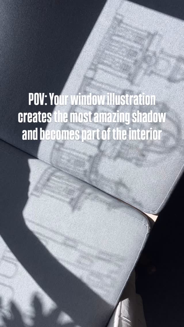 Just can’t shut up about how much a window illustration can add to your space 👀
I had a friend message me this morning saying that the effect the shadows create is his favourite part of my window illustrations. And to be honest I agree - thanks for the reminder!
The footage is from my fellow creative friend @josiegibbsaotearoa 🌟