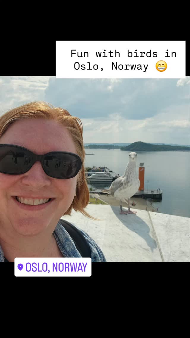Sometimes, the fun of solo traveling is finding ways to entertain yourself. 🤣