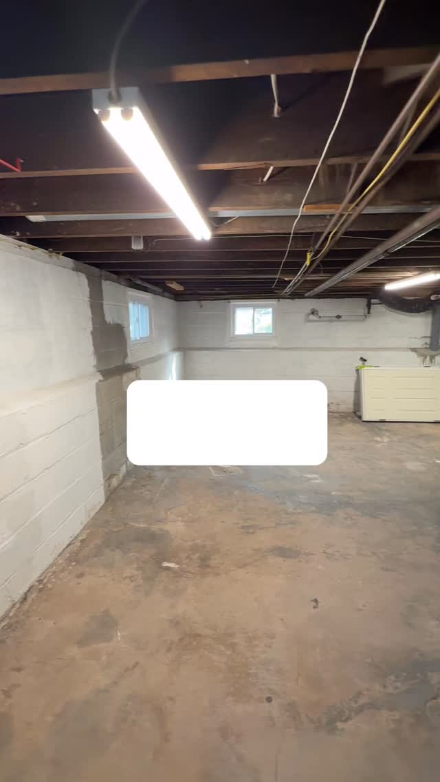 Basement renovation – turning your basement into living space by Ace Remodeling.