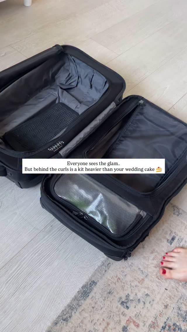 What it takes to be a bridal hairstylist (besides creating dreamy hair)?
✔️ A fully loaded mobile salon
✔️ A mini content creation studio
✔️ Olympic-level stair climbing skills 😅
The kit’s heavy. The vibe is light. The results? Always timeless.
💌 DM me to check availability for your wedding morning.
#hertfordshirehairstylist #BridalStylist #WeddingMorningVibes #BridalHairStylist #BridalHairstylistUK #BehindTheScenesBeauty #GlamOnTheGo #SoftGlamBridal #LuxuryBridalHair #WeddingStylistLife #BTSbridalglam