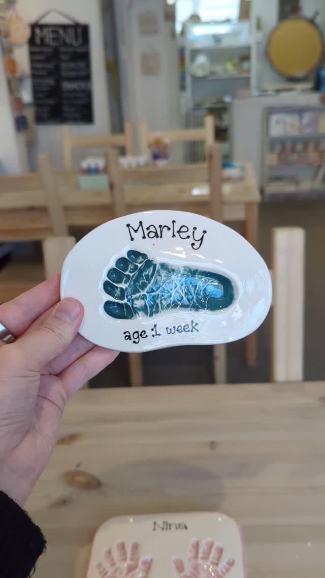 Capture all your babies precious details with our clay imprints 🤩