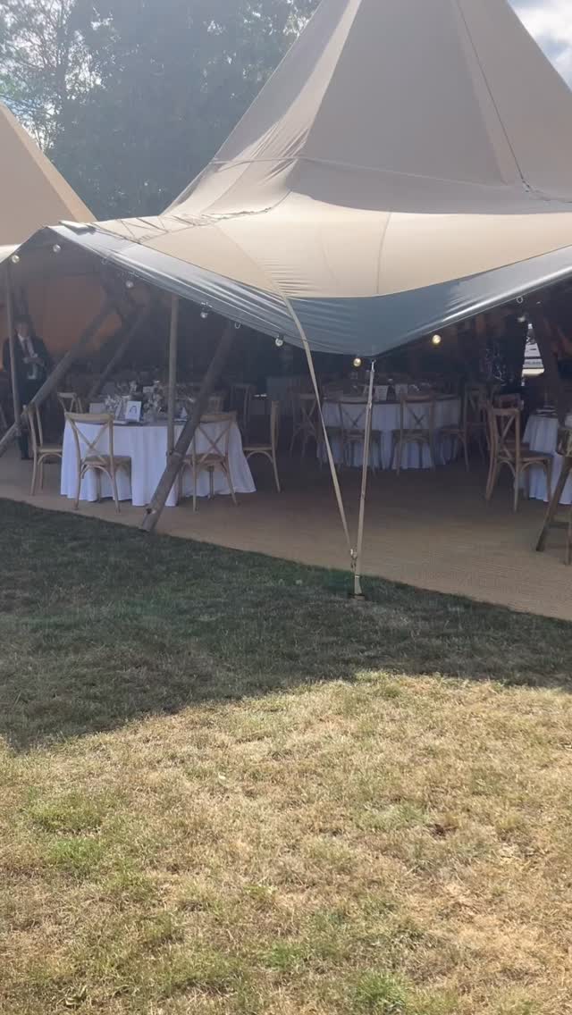 A beautiful day for a lakeside Tipi Wedding.
28/6/2025