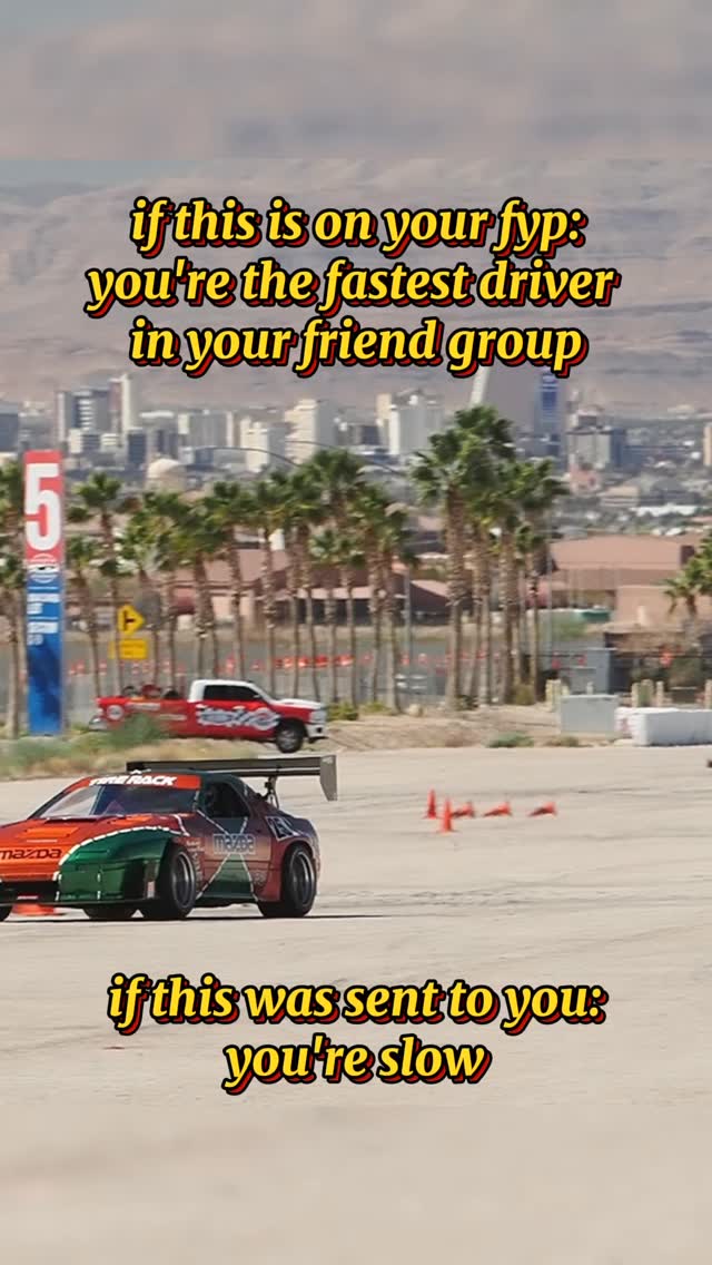 this was meant to show up on your feed and you were meant to sign up for some autocross
