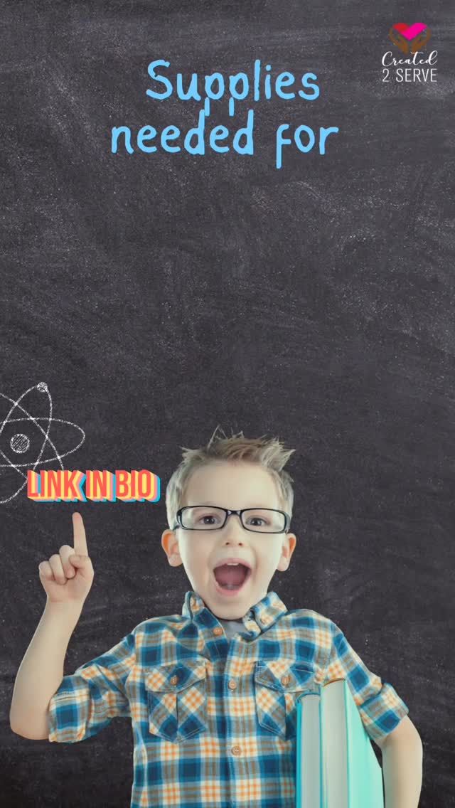 ✏️📚 Help Us Send Kids Back to School with Confidence!
Every backpack, pencil, and notebook makes a difference. 🖍️✨
We’re collecting school supplies to empower students with the tools they need to succeed this year.
Your generosity can turn stress into smiles and equip a child for success on day one. 💛🎒
🛒 Shop our registry today and be the reason a student walks into class feeling ready.
📦 Link in bio to give. Every donation matters.
#backtoschooldrive #created2serve #schoolsuppliesdonation #giveback #supportstudents
#stuffthebackpack #schoolsuccessstartshere #kidsneedyou #nonprofitlove #communitysupport
#backtoschool2025 #helpushelpthem #education