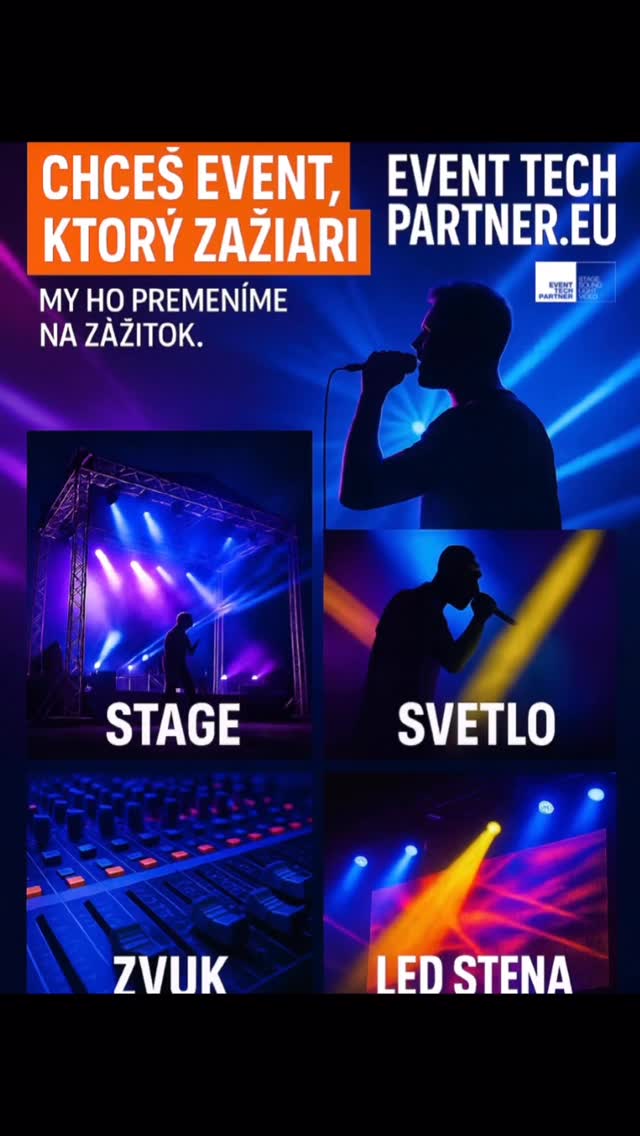 🎪 Chceš event, ktorý zažiari?
My ho nielen nasvietime – my ho premeníme na zážitok.
🎤 Profesionálne ozvučenie
🎧 DJ sety aj konferencie, ktoré bude každý počuť
🎭 Stage – malé aj veľké pódia, certifikované, prestrešené
💡 Svetlo – čo vytvára atmosféru
📺 LED obrazovky – jasné aj na obednom slnku
📍Kdekoľvek na Slovensku – rovnaké ceny, top kvalita.
👉 Ozvi sa nám a pripravíme techniku šitú na mieru tvojmu podujatiu.
📞 eventtechpartner.eu
#eventtechpartner #technickezabezpecenie #zvuk #svetlo #pódium #LEDobrazovka #slovenskeeventy #koncerty #festivaly #konferencie