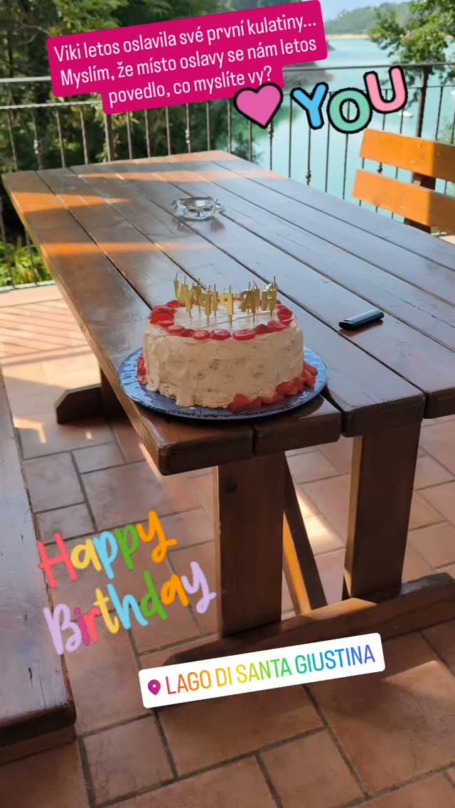 Jako už každý rok po celý její život, slavíme opět narozeniny Viki v bydlíku s tím stejným nepečeným piškotovým dortem, který už druhý rok vyrábí Viki den ledem spolu s kamarádkami Lauren a Aninkou....
#vimteamcz #birthday #loveyoutothemoonandback