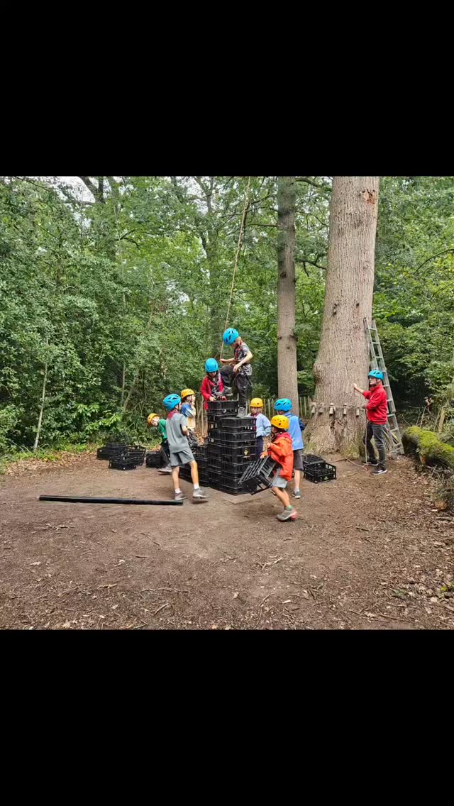Group Annual Camp 2025 day 6 - Beavers n Cubs did crate stacking onsite this morning
#stoliversscoutgroup #droghedascouts #annualcamp2025wales