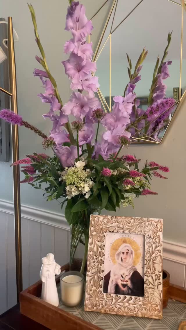 Happy Sunday !! So blessed with my garden and my faith.