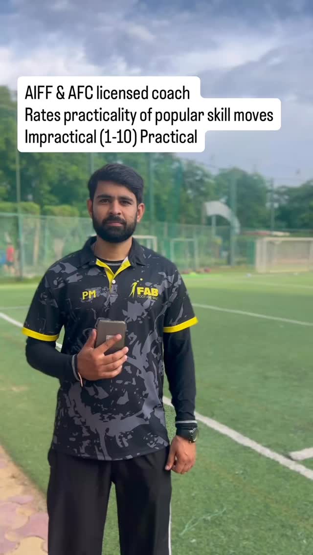 Practical skills: Easy to execute skills for all players in all positions
#footballtraining