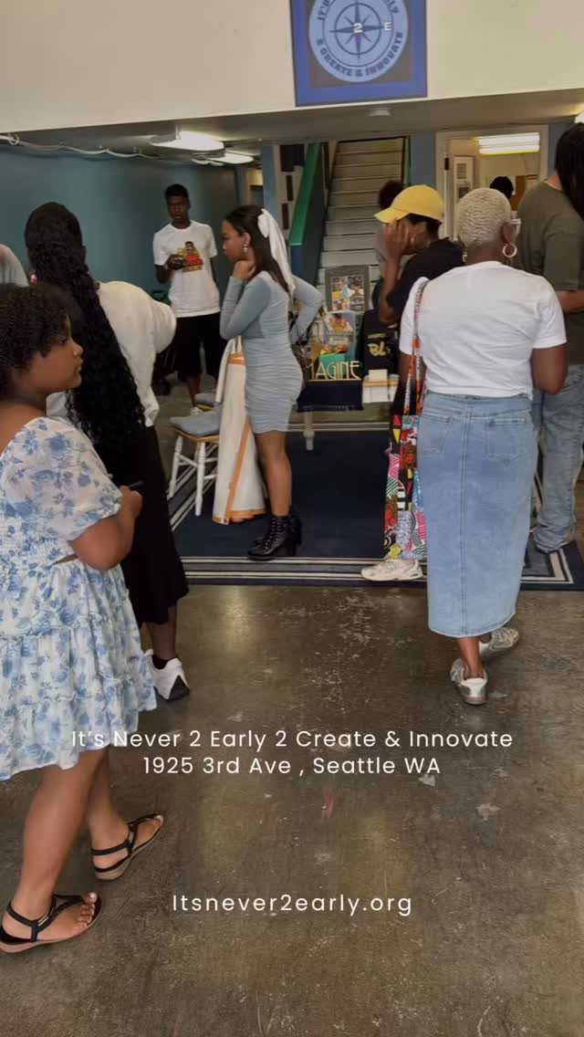 🖼️✨ The Downtown* Art Walk is back — and so is N2E!
Stop by N2E Plaza this Friday, July 25th during the @seattledowntownartwalk Walk to shop with our incredible youth entrepreneurs, explore art, and support the next generation of creatives and business leaders.
🛍️ Handmade goods, original art, fashion, candles, jewelry & more — all by youth-owned businesses!
📍 N2E Plaza – 1925 3rd Ave, Seattle
🗓️ Friday, July 25
🕕 6–9 PM
Come through and experience what community, creativity, and cooperative economics look like in action. 🎨🖤