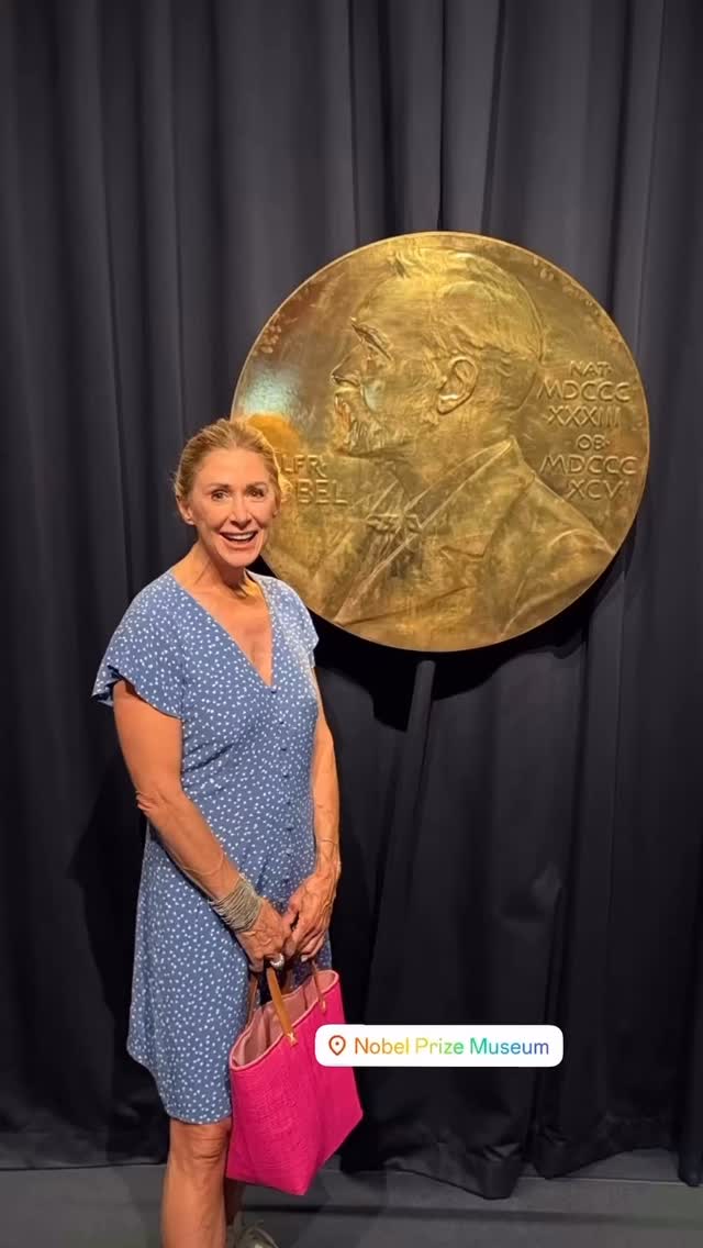 A visit to the Nobel Prize Museum left me deeply moved.
Alfred Nobel invented dynamite… but never married, never had kids. Instead, he left behind a legacy that honors those who uplift humanity.
One of my heroes, Malala, wore this shawl when she addressed the UN at just 16: “Books and pencils are the mightiest weapons in the fight against poverty and terrorism.”
Einstein’s handwritten letter stopped me in my tracks. As a psychology student, I felt seen in his words: “It will probably never be possible to describe the elementary rules of psychology on the basis of physics and chemistry…” Even Einstein understood the mystery and depth of the human mind.
And I was especially emotional seeing Nadia Murad’s dress. I’d read her story about surviving abduction and sexual violence. She said: “It is this hope that drives me to keep moving forward and fighting for justice.”
This museum celebrates the very best of our humanity. I left inspired, humbled, and hopeful.
📍Nobel Prize Museum, Stockholm 🇸🇪
#nobelprize #malala #nadiaMurad #einstein #psychologystudent #stockholm #inspiration #theartofbeingelsewhere_