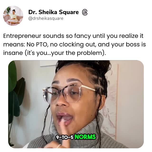 Entrepreneur work isn’t for the weak
What types of things have you taken a risk on and won?
#businesswoman #business #womenowned #womeninbusiness #businessownerlife