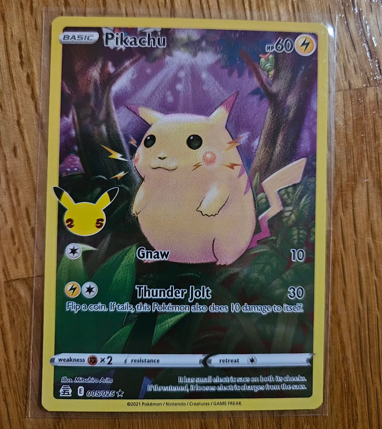 What a chonkachu! Another one off to PSA!
.
.
.
.
.
.
#psacard #psaslab #psa10 #pokemon #pokemoncards #pokemontcg #Pokemorning #tradingcards #tradingcardgames