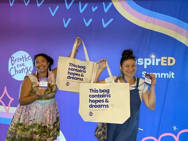 @breathe4change conference with @rachelsecretario 🤗🧘🏽♀️🥰