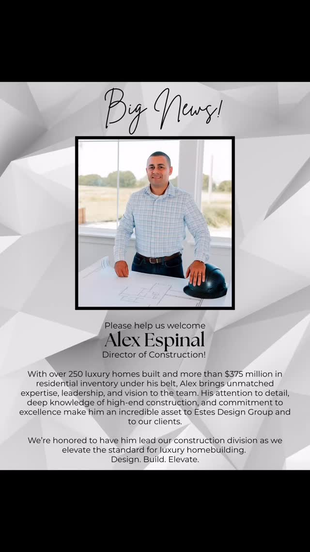 #estesdesigngroup #designbuild #luxuryhomes #buildwithedg #heathtx #customhomes #customhomebuilder #edg #luxurycustomhomes #luxuryliving