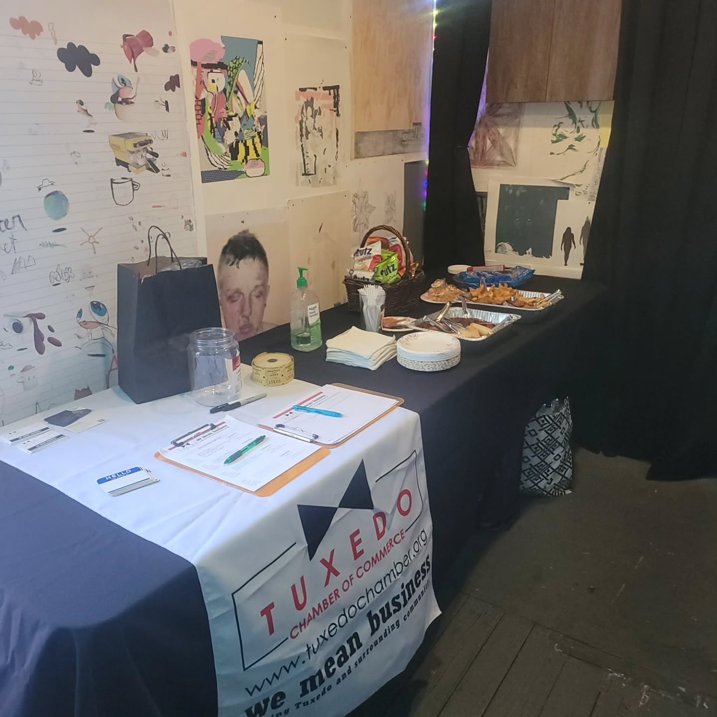 Tuxedo Chamber Meeting Happening now at the Reggie Bar! Come on over!