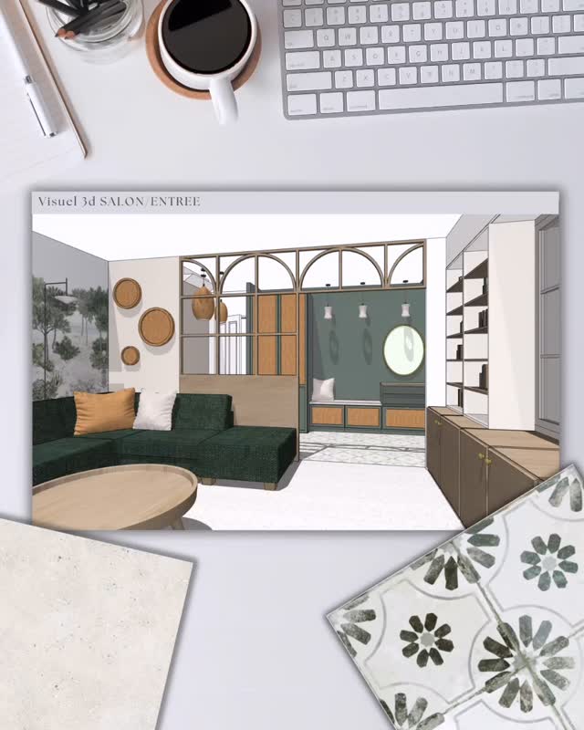 🎥 PROJET GÂVRES – L’art de se projeter…
Petite plongée dans le futur salon et l’entrée de cette vieille bâtisse à Port-Louis 🌊 grâce à la modélisation 3D.
Etape clé de mon accompagnement, celle ci permet à mes clients de visualiser leur intérieur, d’affiner leurs choix et de valider l’ambiance générale avant de se lancer.
Résultat : des décisions prises avec confiance et zéro mauvaise surprise 👌
Mes clients ont choisi de gérer les travaux eux-mêmes. De mon côté, je les accompagne dans toute la phase de conception, de l’implantation générale aux choix des matériaux.
🚧 Aujourd’hui, le chantier est lancé !
La façade principale a été entièrement déposée et sera reconstruite à l’identique, conformément aux exigences des Architectes des Bâtiments de France 🏛️
🔜 Prochaine étape : RDV showroom chez Point P à Lorient pour finaliser les revêtements de sol et choisir les faïences🎨
Pour ne rien vous cacher, j’ai déjà fait mes sélections, j’espère que ça leur plaira 🤩
Et vous ? Vous aimeriez vous projeter dans votre futur intérieur avec clarté et sérénité ?
📩 Parlons-en, je suis là pour ça.
Je suis Marie, Créatrice d’intérieurs, et je vous accompagne dans vos projets pour créer des espaces qui racontent une histoire… à votre image ✨
☎️ 06 07 94 80 19
📩 contact@lateliervm.fr
🌍 www.lateliervm.fr
#decorationinterieure #projetmaison #renovationmaison #visualisation3D #accompagnementpersonnalisé #portlouis #morbihan #bretagne #decoratricedinterieur #avantaprès #chantierencours #designinterieur #ploemeur #lorient #larmorplage #guidel #portlouis