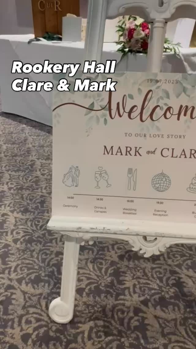 Great to be at @rookeryhallhotelspa last night for @claremoorhouse & Mark 🙌🏻🫶🏻
#rookeryhall #rookeryhallwedding #rookeryhallhotelandspa #rookeryhallhotel #michaelbublé