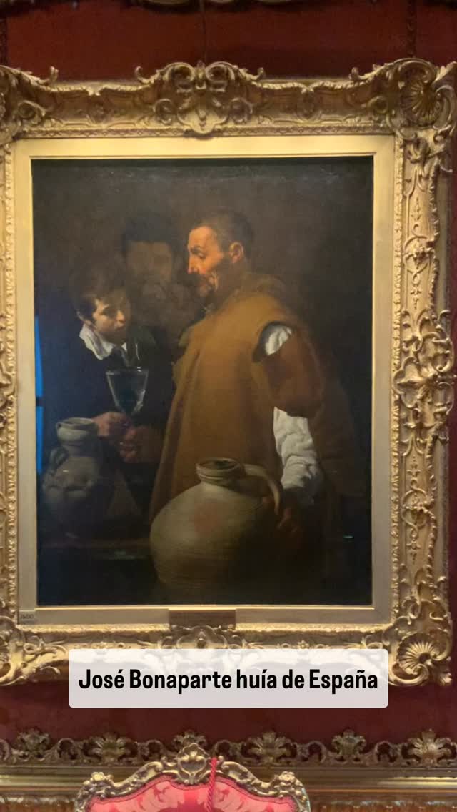 El aguador de Sevilla, una obra de la primera etapa de Velazquez, importantísima, en Apsley House, la casa londinense del duque de Wellington. Fue parte del botín que Wellington requisó a José Bonaparte en su huida de España. Quiso devolvérsela al rey Fernando VII, y el rey dijo que no, que no hacía falta. No sabemos si llegó arrepentirse, pero podría estar en el @museoprado, que el mismo rey inauguró siete años más tarde.
.
.
.
.
.
#historiadelarte #velazquez