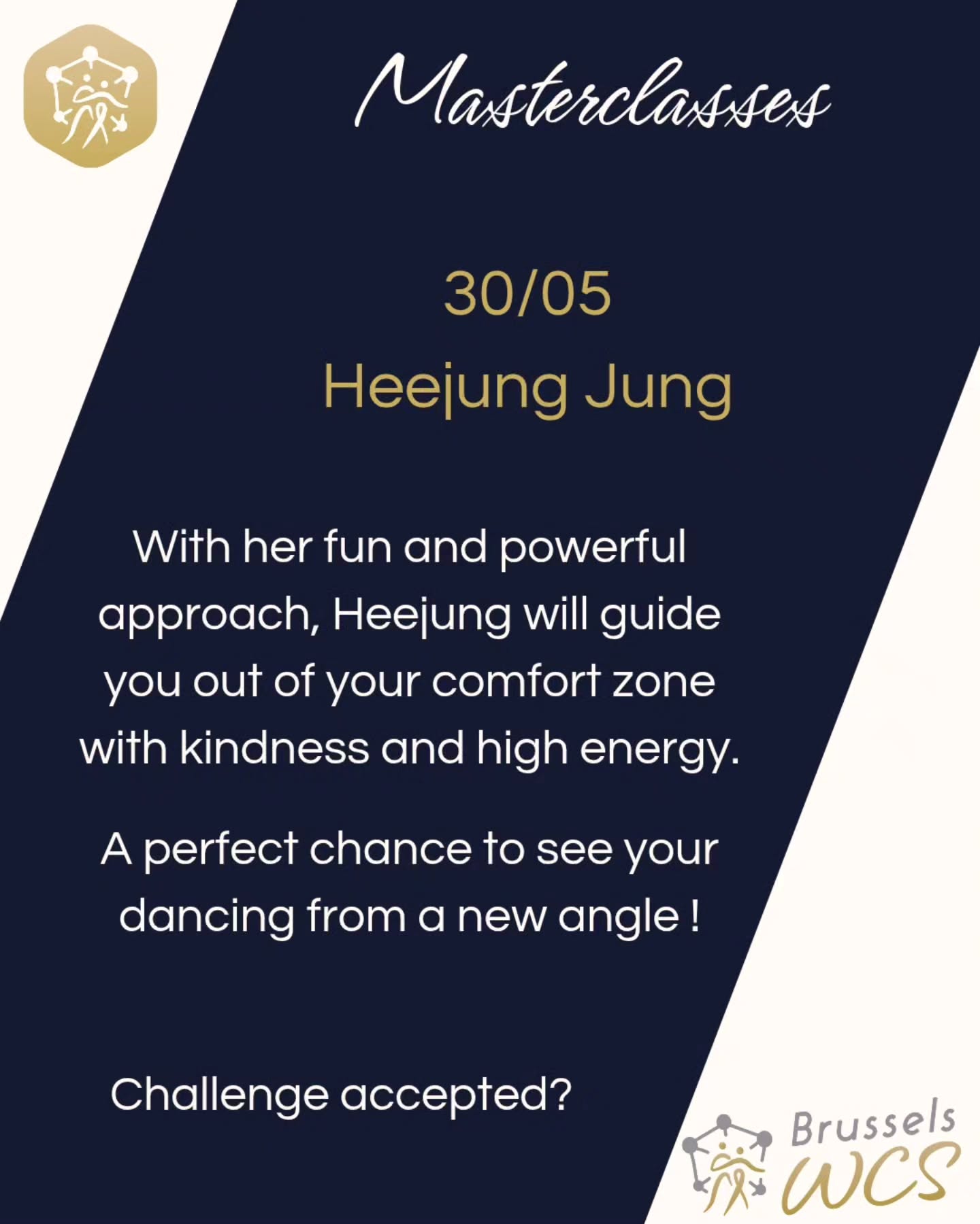 And here is another one ! Join @heejung_dance for a perfect chance to see your dance from a new angle !
#brusselswestcoastswing #westcoastswing #bwcs