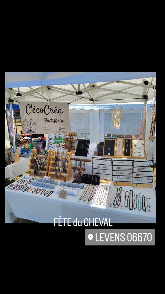 Venez vite !
Tout le Week-end a lieu la fête du cheval à Levens 🐎
@levens_feteducheval
#cecocrea
#cecocreabijoux06
#alpesmaritimes06
#PierreNaturelle
#Levens