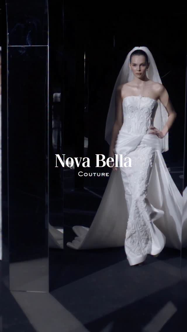 Introducing the latest Nova Bella Bridal Collection.
With celestial embroidery and a silhouette that clings like moonlight, she leads the way into the world of Eclipsed. 🌓
#novabella #novabellabridal #weddingdress #bridaldress #couture #handmade