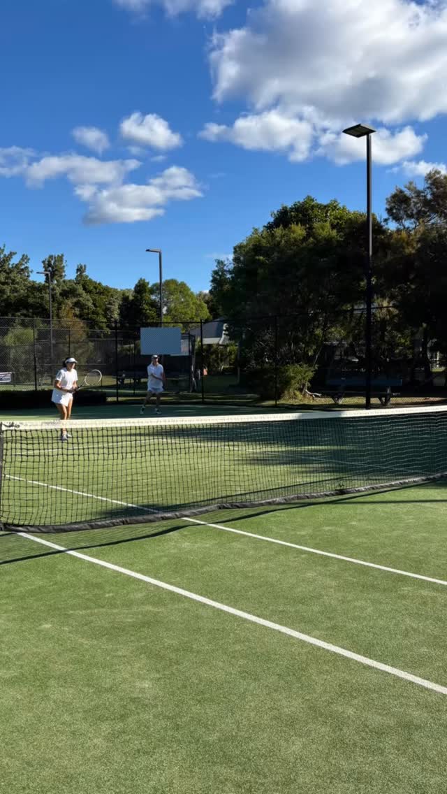 Noosa Tennis Club Annual Wimbledon white event! Perfect weather last Saturday for 1 of our favourite events on our calendar. Thank you to all our supporting members and guest of our club and our committee members + coaches for helping run the day! #wimbledon2025🎾 @noosatennisclub