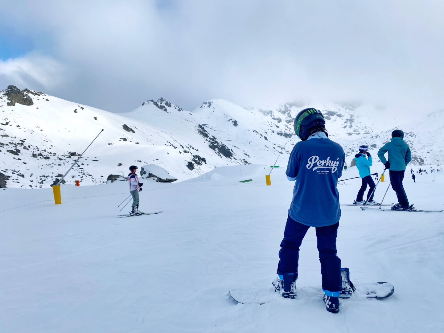 Captured mid-adventure by our very own! 📸❄️
This snowy moment is proof that Perky’s crew lives for good times ⛷️✨ Whether it’s gliding down the slopes or pouring lakeside pints. When the ski boots come off and the chill sets in, you’ll find us at Perky’s, serving great drinks for that perfect après-ski wind-down 🍷🔥