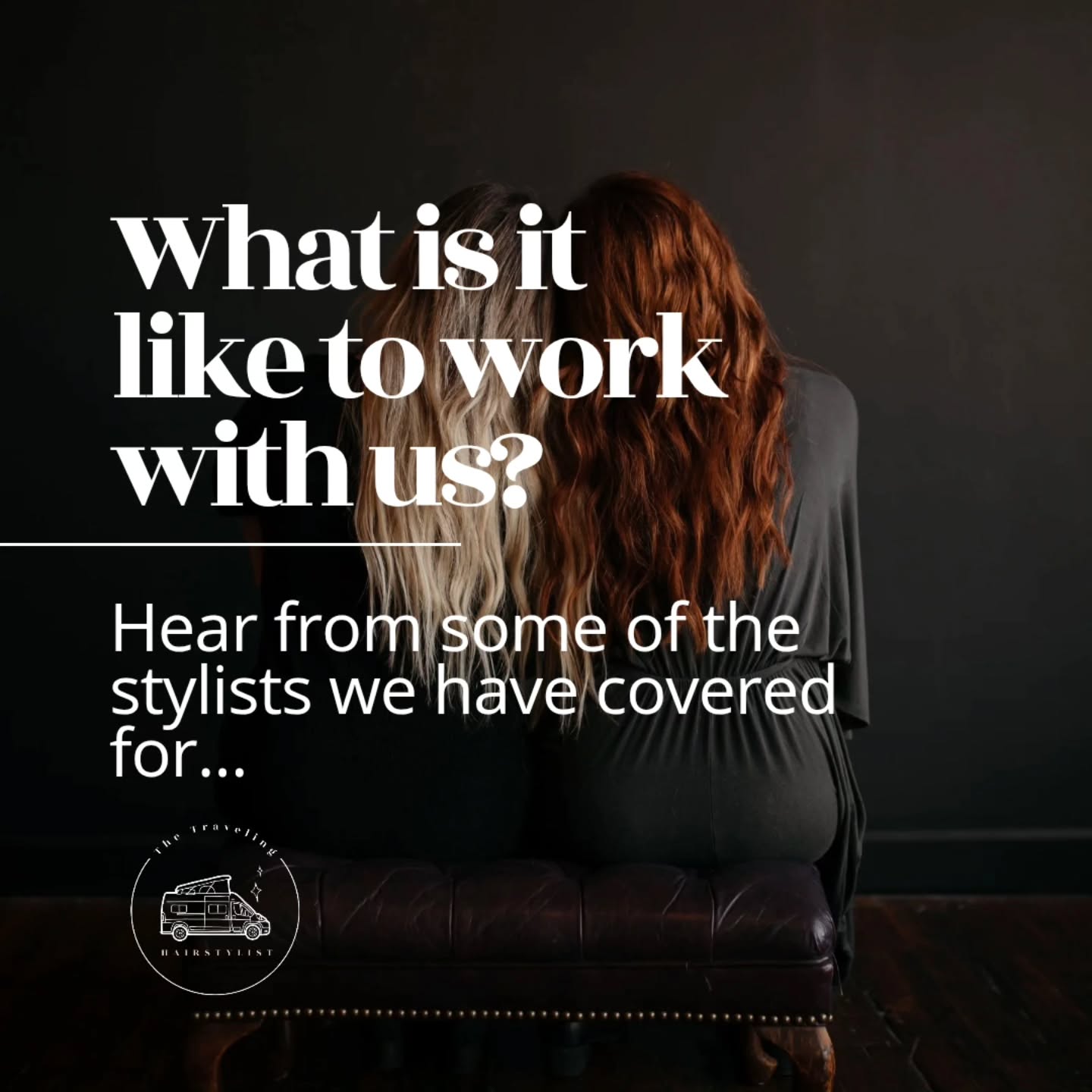 If you want your upcoming maternity or medical leave to be easy and seamless, then The Traveling Hair Stylists services are what you need.
You hire us to travel to you, care for your clients with your guided notes, pay for your rent, and give you ultimate retention of your clients because once you are ready to come back, we pack up and leave to our next destination.
Every stylist should have the option to take their salon leaves as needed and without added stress. This is how you can do exactly that.👏
Let me know what questions you have below👇