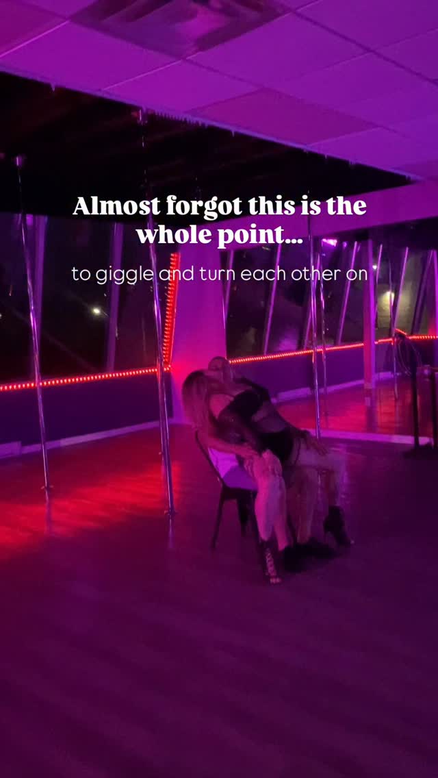 Want to connect deeply with your partner without taking it all too seriously?
The point of life is to love well and have fun doing it 🎉
Don’t over think it, grab a spot inside the Couple’s Lap Dance Workshop. Where you’ll have a chance to connect deeply, turn up the heat in your relationship and learn a spicy dance routine you can revisit whenever you want! 😉
Working on your relationship, doesn’t have to feel like work.
Want to connect deeper with your partner, while keeping things fun and flirty?
Couples Lap Dance Date Night Workshop is calling you
Join Sarah Ellen (PFA co-owner) & relationship coach Jenna Miller for a night of connection, movement, and play 💃🕺
📅 **August 8th @ 8:30 PM**
📍London, Ontario at @pfalondon
🥂 Drinks + snacks included
💑 Must come with a partner
👠 Dress in something flirty & confident
🎉 Learn playful moves, share laughs, and spice things up together
Spots are limited — sign up now via the link in bio! #londonontario #couplesactivities #datenight #lapdanceworkshop