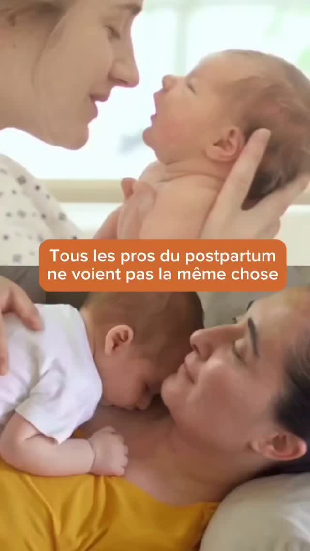 Contenu créé pour un projet sur l'accompagnement des mères durant le post-partum.