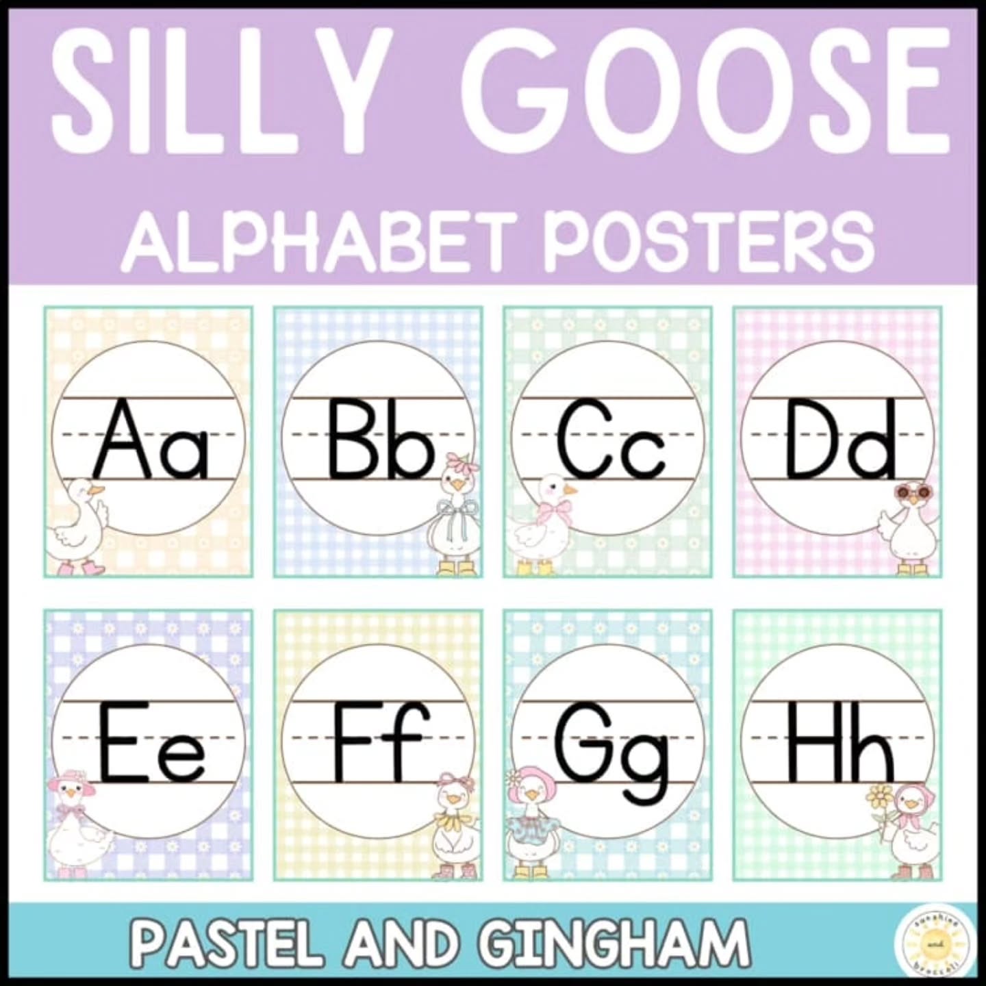 I can’t decide which goose alphabet I love more! 🪿
One is pastel and playful, the other is rustic cottagecore with burlap and daisies and they’re both sooo cute!
More coming soon in each theme! 💛
Which one’s your favorite?
#sillygoose #classroomdecor