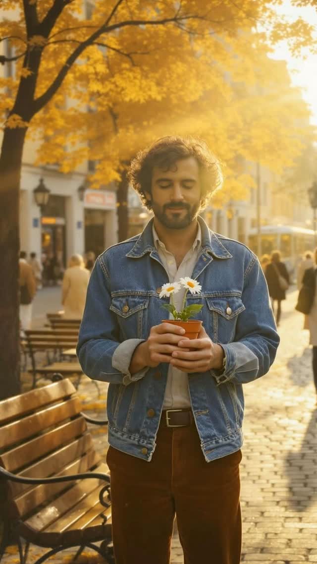 I have been working on a few scripts idea for Florist. One with reaction shots to the song by Flower shops in Vienna, one with a collaboration with Ukraine where we would follow a man bringing flowers to the grave of the heroes and one with a simple life & live story. As the last one felt the most easy to generate, I tried to feed it to a model. I was hoping to try different lights, colouring but I ended up with way more. What do you guys think? Should we do Florist a clip? Do you see something else when listening to the song? Let me know 🥰