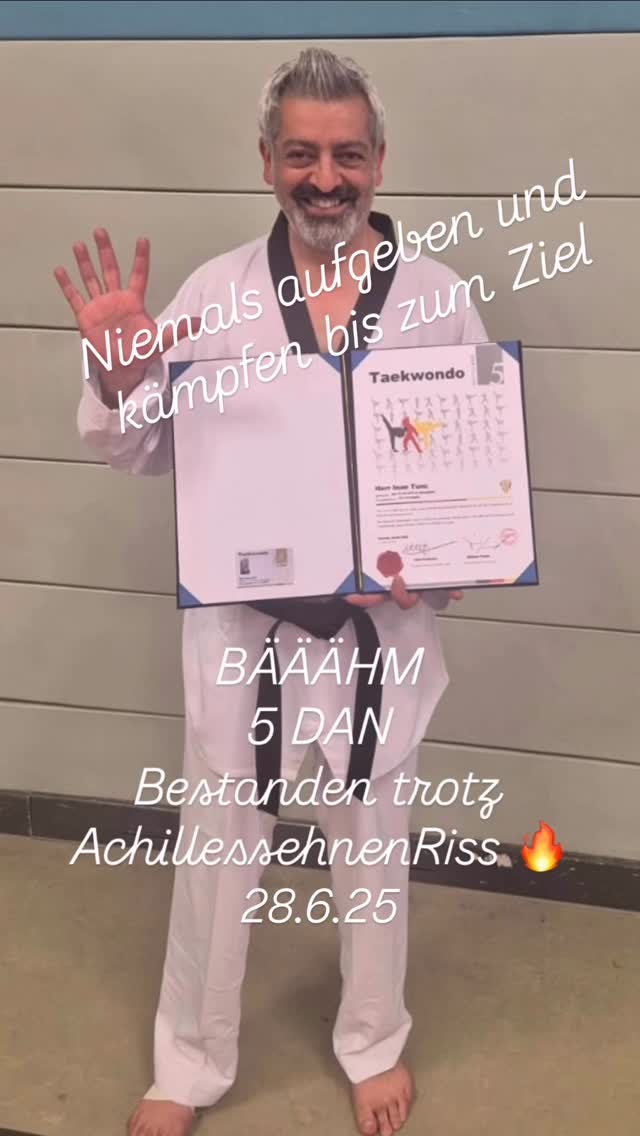 Hast du einen Ziel, dann kämpfe drum bis du es erreichst 🔥🔥🔥 Inan Tunc #family #düsseldorf #verein #sport #taekwondo #spass #spaß #fitness