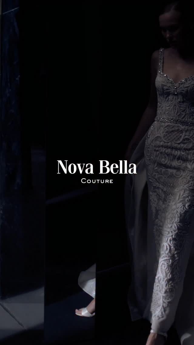 Introducing the latest Nova Bella Bridal Collection.
With celestial embroidery and a silhouette that clings like moonlight, she leads the way into the world of Eclipsed. 🌓