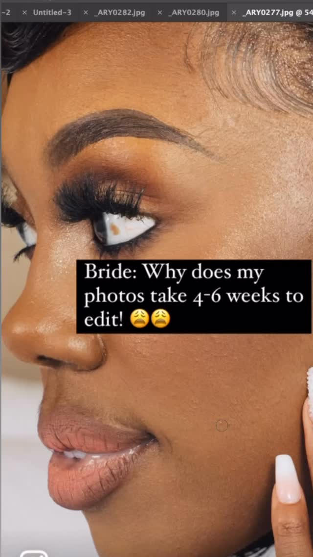 This is the most asked question I receive! The editing part of taking photos is the most tedious part.
But baby I make sure every portrait is Retouched and hair fly removed! because my brides deserves the best!
#luciascreations #atlantaphotographer #weddings #weddingphotographers