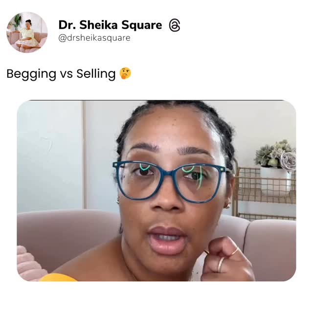 How many times have you dropped your price just to get a yes?
And how many of those clients ended up being the most exhausting?
Stop!!! Just stop ruining your business
This Thursday, I’m walking you through how to market premium services to premium buyers — no discounts, no justifying, no begging.
Comment “buyers” for the link to save your seat or Use the link in the 🔝 to register
#businesswoman #business #womenowned #womeninbusiness