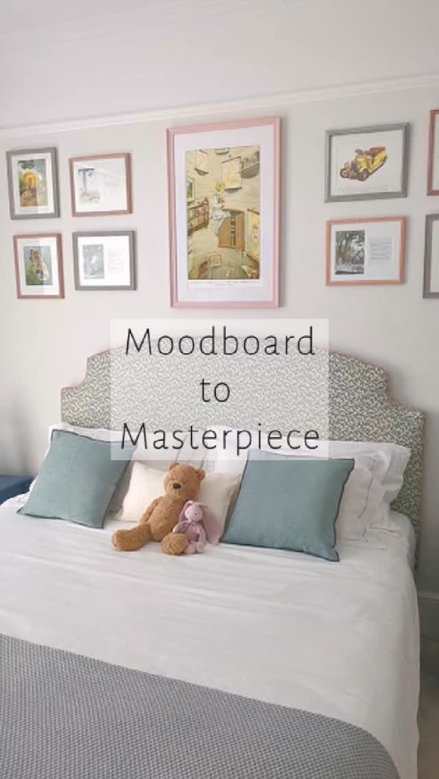 Behind the scenes!
I wanted to share the development of this whimsical bedroom at our client's house.
Keen to keep it fun, we referenced some existing vintage prints to lead the scheme, and supplemented with a custom print from the British library archive.
Keeping the curtains simple but sumptuous with support from the team @kozaprojects!
What's your favourite part of this kids bedroom? Let us know in the comments below!
#interiordesign #kidsrooms #vintageart