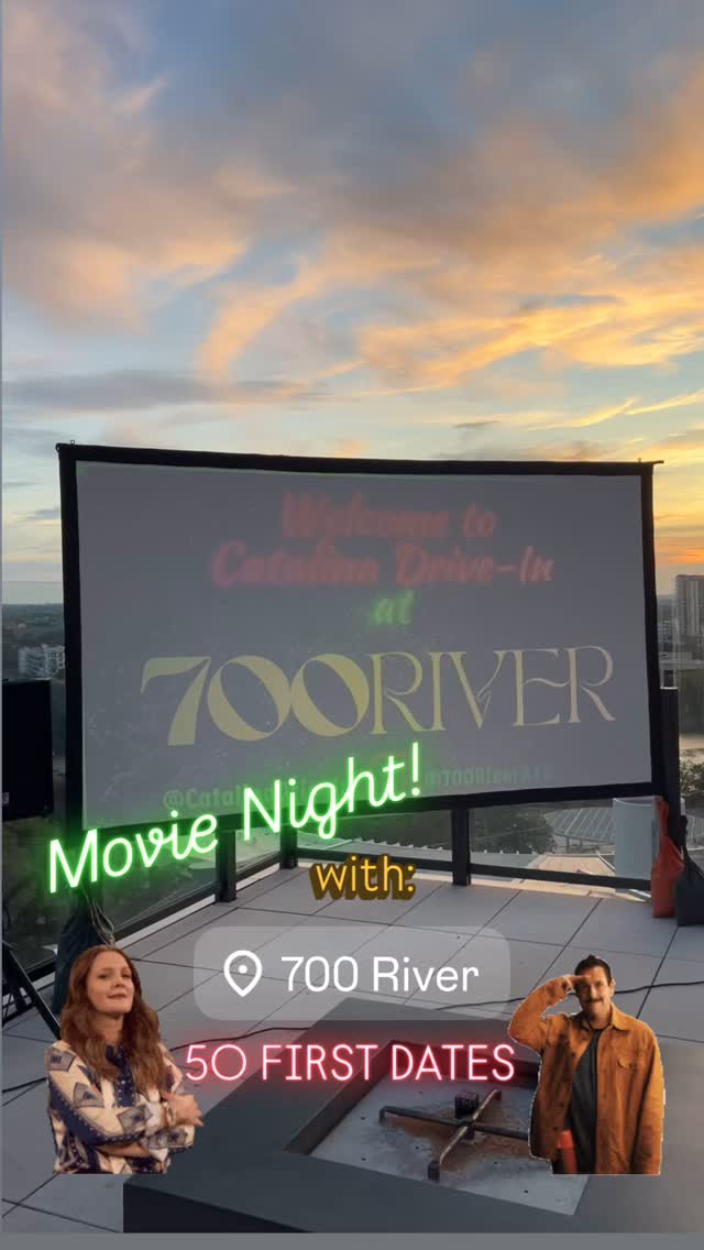 Thanks again for another fun movie night @700riveratx see you soon!