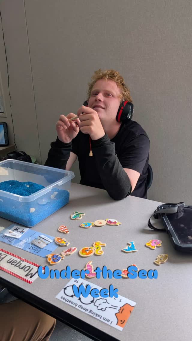 This week we had a themed spirit week - Under the Sea! The students loved the arts and crafts and other water themed activities, especially the shaved ice truck. AACA makes summer fun! 😃🐚🎣💦 #summer #autismacceptance #school