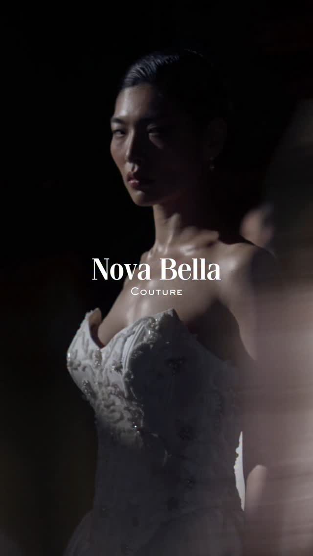 She moves like moonlight; soft, luminous, untouchable. 🌓
This collection is adorned with celestial embroidery and crafted to captivate.
Introducing the latest by Nova Bella Bridal.